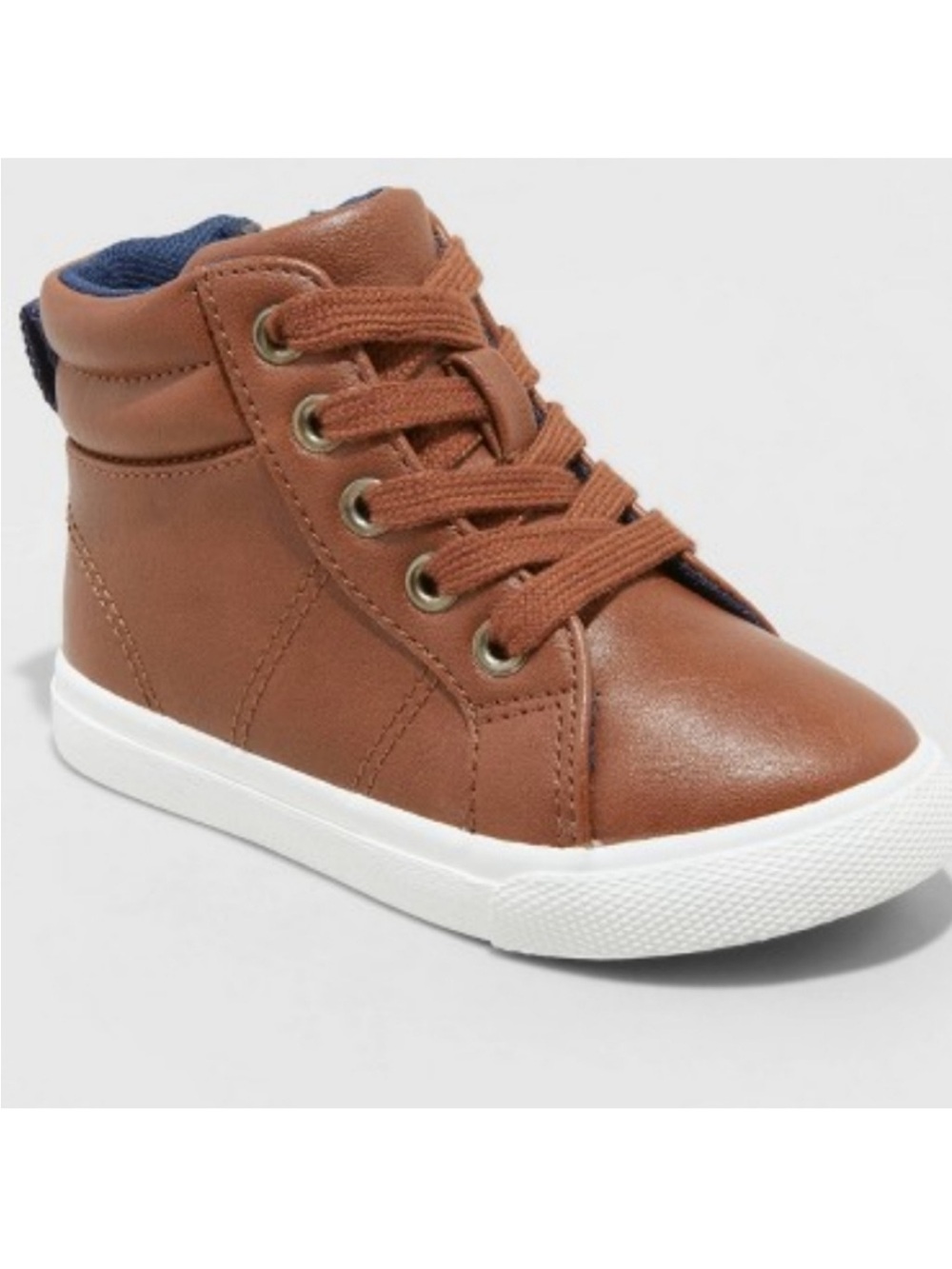 Toddler Boys Cat & Jack Hi Top Brown Mateo Sneakers